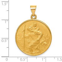 Charms Collection 18k Saint Christopher Medal Pendant 18XR14