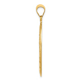 18k Saint Christopher Medal Pendant