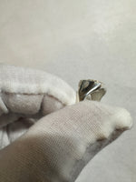 Sterling Silver and 14 Karat Yellow Gold Camino de Santiago "Way of Saint James" Man's Scallop Shell Signet Ring