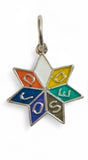 Vintage Sterling Silver 1960's Estrella de Jose Enameled Charm