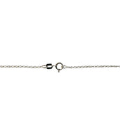 Sterling Silver 10mm Dyed Red Dolomite Bead Pendant with 18" Cable Link Chain