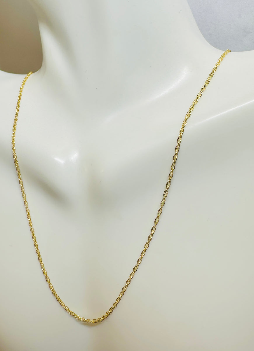 14K Yellow Gold Filled 18