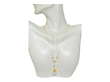 14 Karat Yellow Gold & Freshwater Pearl 16" "Y" Necklace