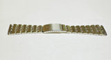 New Old Stock 1970's Stainless Steel 17-22mm Watch Band