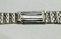 New Old Stock 1970's Stainless Steel 17-22mm Watch Band