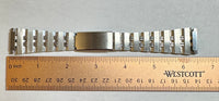 New Old Stock 1970's Stainless Steel 17-22mm Watch Band