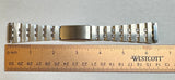 New Old Stock 1970's Stainless Steel 17-22mm Watch Band