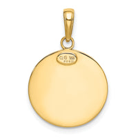 Charms Collection 14k Saint Christopher Medal Pendant K5079