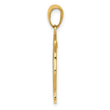Core Gold 14k Two-tone Saint Florian Medal Pendant