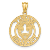 Charms Collection 14K SAINT THOMAS w/ Dolphins Charm K7849