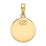 Charms Collection 14k Saint Christopher Medal Charm M1454