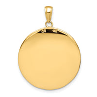 Charms Collection 14k Saint Christopher Medal Pendant M1485