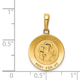 14k Saint Joseph Medal Charm
