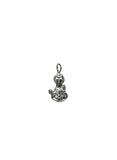 Sterling Silver Our Lady of Covadonga (Virgen de Covadonga) 1" Pendant