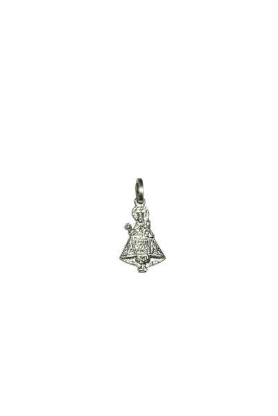 Sterling Silver Our Lady of Covadonga (Virgen de Covadonga) 1.32" Pendant