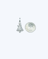 Sterling Silver Our Lady of Covadonga (Virgen de Covadonga) 1.32" Pendant