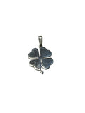 Sterling Silver Four Leaf Clover Lucky Charm Pendant