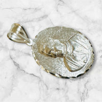 Sterling Silver Saint John Bosco "San Juan Bosco" 22mm (0.87") Medal