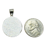Sterling Silver Saint John Bosco "San Juan Bosco" 22mm (0.87") Medal