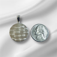 Sterling Silver Saint Martin "San Martin de Porres" 22mm (0.86") Handmade Medal