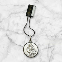 Sterling Silver 22mm (0.86" Diameter) Saint Christopher Medal