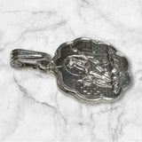 Sterling Silver Our Lady of Altagracia "Virgen de la Altagracia" 14.6mm Basilica Medal