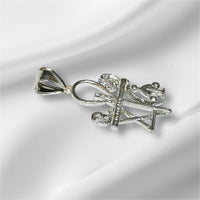 Vintage NOS Sterling Silver Oneness "Christianity, Judaism, Hinduism, Buddhism, Taoism, Islam" Pendant