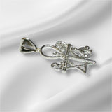 Vintage NOS Sterling Silver Oneness "Christianity, Judaism, Hinduism, Buddhism, Taoism, Islam" Pendant