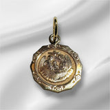 10 Karat Yellow Gold "Recuerdo del Bautismo" Spanish Baptism Charm