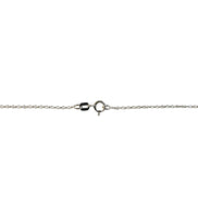 Sterling Silver Oval 18 x 13mm Brown Goldstone "Venturina" Pendant with 18" Cable Link Chain