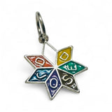 Vintage Sterling Silver 1960's Estrella de Jose Enameled Charm