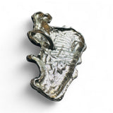 Sterling Silver Enameled Roan Cocker Spaniel Pendant