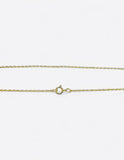 14K Yellow Gold Filled 18" Loose Rope Pendant Chain (1mm width)
