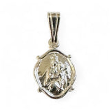 Sterling Silver Our Lady of Mount Carmel "Virgen del Carmen" Baby Medal