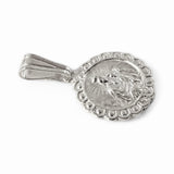 Sterling Silver Our Lady of Mount Carmel "Virgen del Carmen" Baby Medal