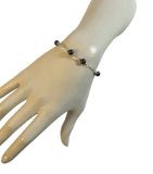 Sterling Silver Orisha Orula Yoruba Ilde Covered Santeria 4mm Brushed Links Bracelet (6", 7" or 8")