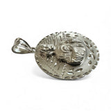 Sterling Silver Saint Jude Thaddeus "San Judas Tadeo" Handmade 25mm (1") Medal