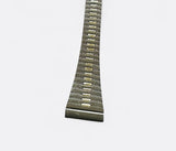 Vintage NOS 1980's (new old stock) Ladies 13mm Two-tone Stainless Steel Watch Band