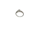 Sterling Silver & Synthetic Birthstones Couples Ring (Sizes 5 thru 10 - Made to order, please allow 10 business days to ship)