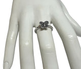 Sterling Silver Marcasite Butterfly Ring