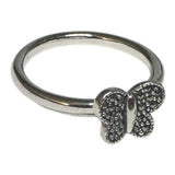 Sterling Silver Marcasite Butterfly Ring