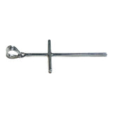 Sterling Silver 1.50" Polished Cross Pendant