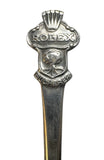 Vintage Silver Plated Bucherer of Switzerland Rolex Demitasse Spoon