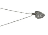 Sterling Silver "For My Mom Thanks For Everything" Heart Pendant with 18" Cable Link Chain