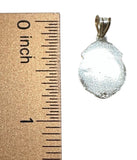 Sterling Silver Our Lady of Guadalupe "Virgen de Guadalupe" Scalloped Medal Pendant