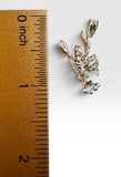 Sterling Silver Enameled Maine Lobster Pendant (available with or w/o chain)