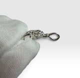 Sterling Silver Freeform Nugget Pendant