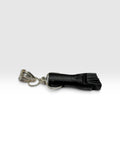 Sterling Silver Genuine Azabache Jet Mano Figa Hand Pendant