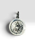 Sterling Silver Our Lady of Charity "Caridad del Cobre" 18mm Medal