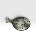 Sterling Silver Escudo Cubano "Cuba Coat of Arms" 34.6mm (1.36") Diameter Medal Pendant (Made in USA)